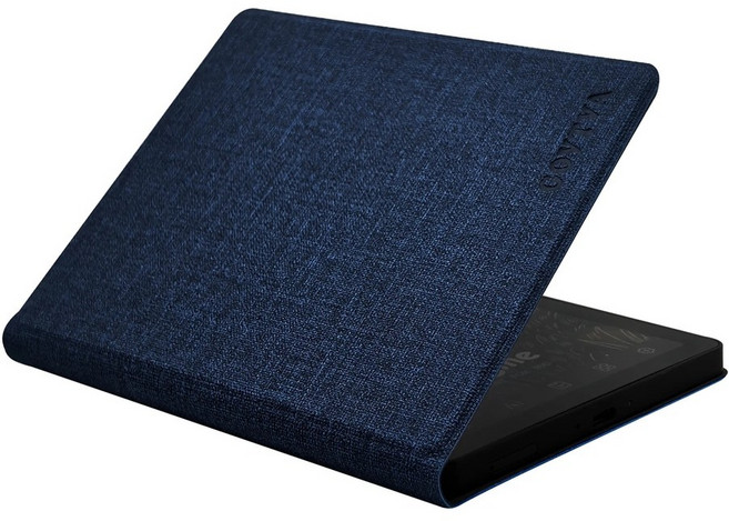 Bigme B6 컬러 6인치 가죽 케이스, 클로스 바크 블루