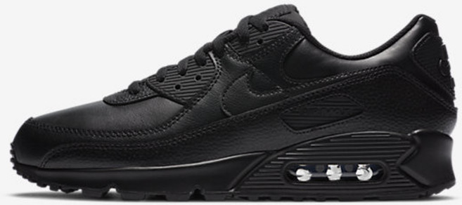 나이키 에어맥스 90 LTR 트리플 블랙 CZ5594-001