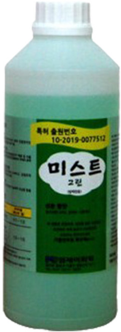 연막소독기 살충제 미스트그린 1000ml, 1개, 1개입