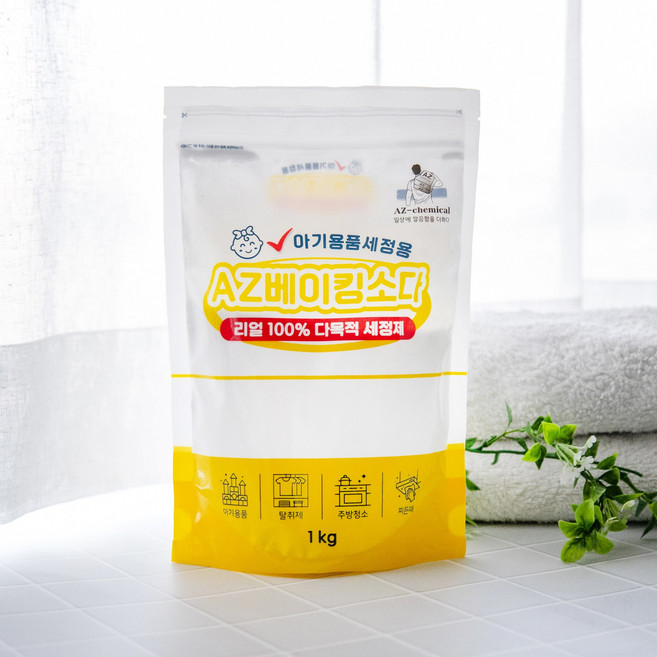 AZ베이킹소다, 1개, 1kg, 1개