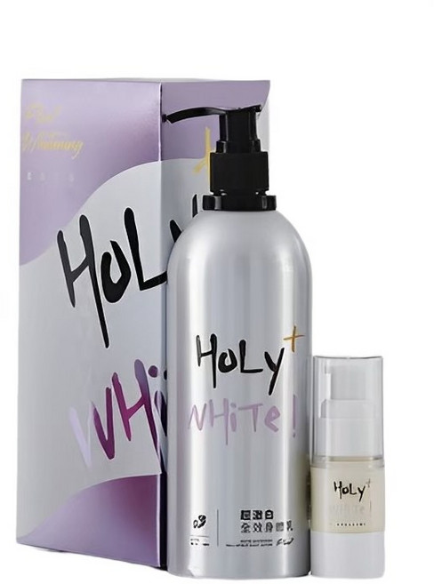 HoLy WHite 全效身體乳 白麝香 500ml 國際GMP ISO認證, 1個, 白麝香,容量500ml單入