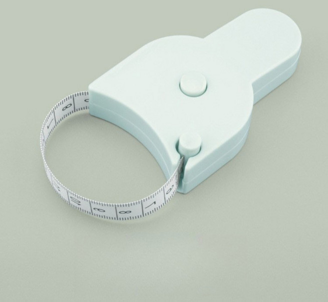 양면 120인치300cm 재봉 줄자 신체 측정용 유연한 자 및 의류 공예품 클리어 프린트 금속 끝이 있는 방수 PVC 재봉용, [05] Blue