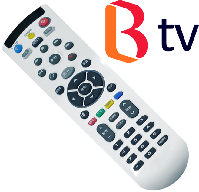 샵앤샵 SK BTV 리모컨 교체용 무선 리모콘 호환 리모컨, 1개