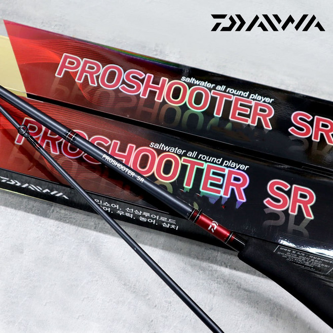 다이와 23 프로슈터 SR 전천후 바다 루어 스피닝 로드, 802ML, 혼합색상