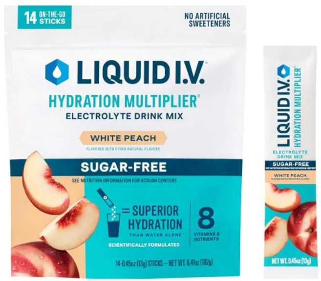 리퀴드 아이브 설탕 수분 레몬 라임 보충 파우더 팩 전해질 음료 믹스 편 오픈 싱글 서빙 스틱 비유전자변형식 - 쿠팡