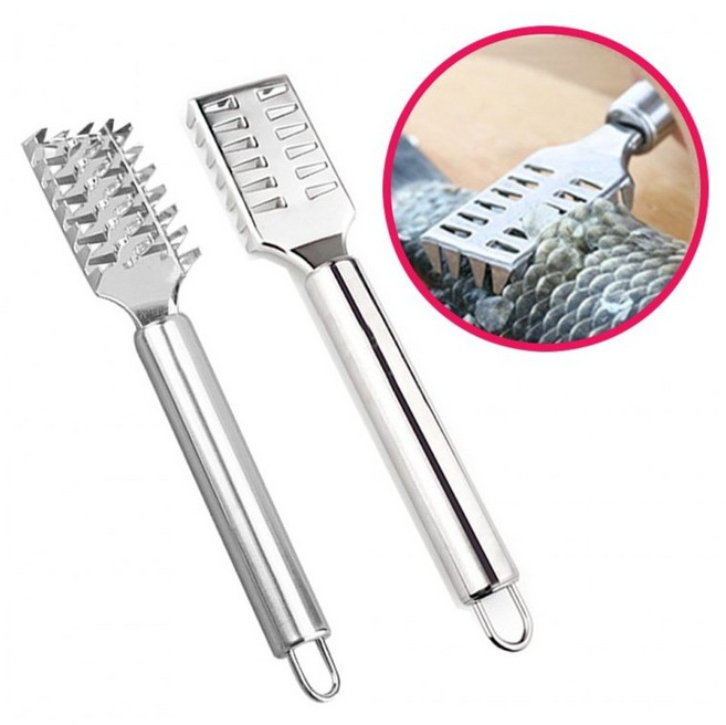 생선 비늘 제거칼, 스텐