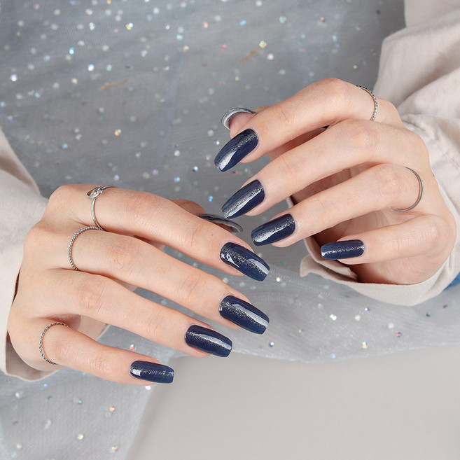 샤인비 멀티 큐어링 젤 스트립스 18p 세트 햇빛에 구워도 되는 멀티 큐어링 젤 스티커, 1개, 69515 인디고 빔