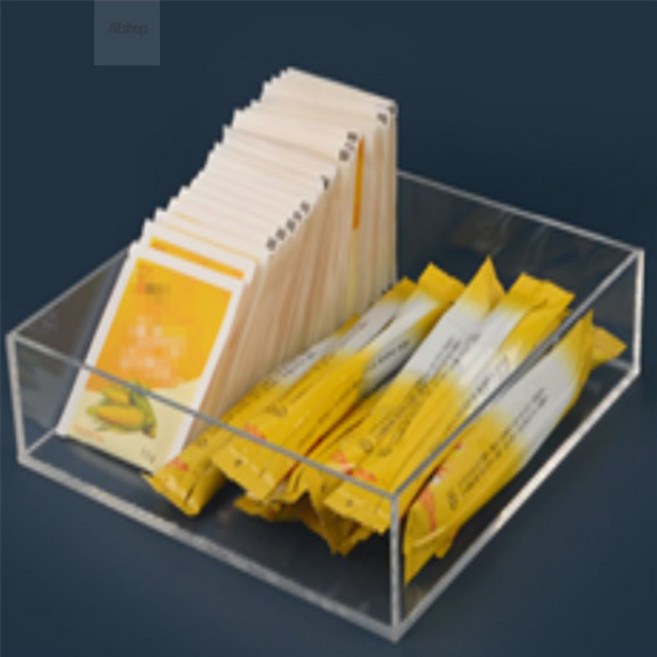 올샵 투명 사각 다용도 오픈형 아크릴박스 투명아크릴통
