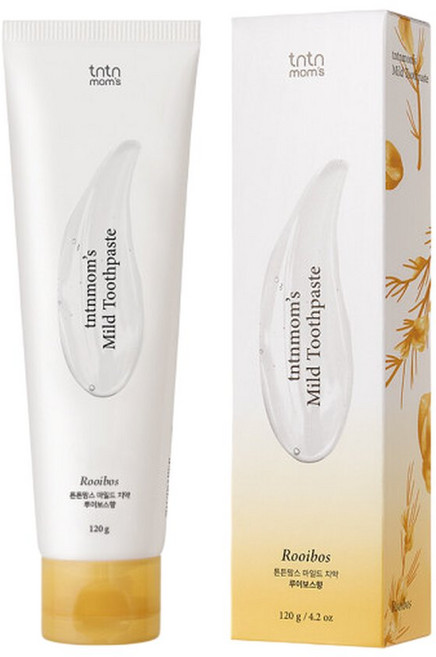 튼튼맘스 무불소 순한 임산부 마일드 루이보스 치약 120g, 1개