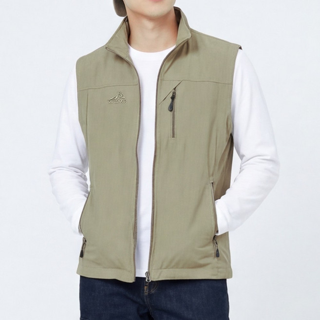 루크 남성 봄여름 아웃도어 조끼 남자 등산 낚시 작업 운동 상의 작업복 작업용 바다 쪽끼 루어 수납 여름용 가을용