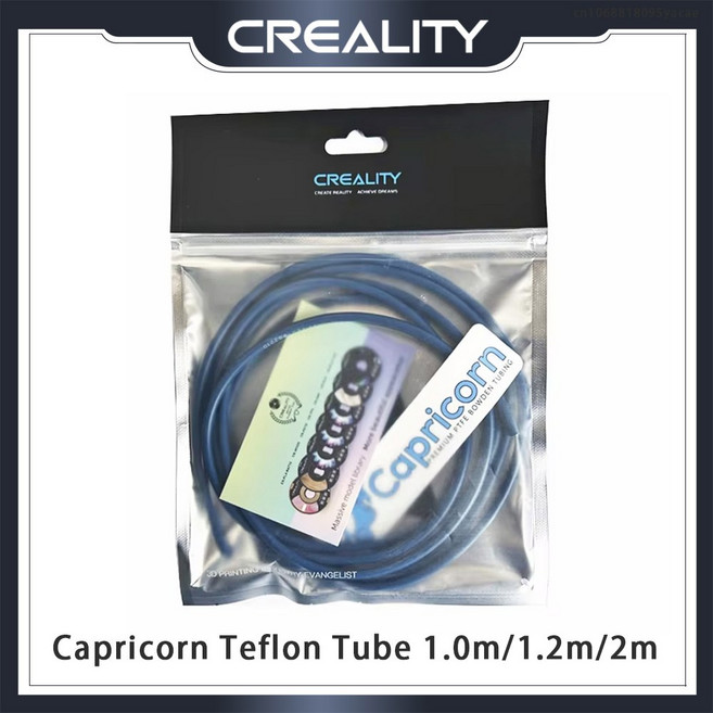 1M 부품 필라멘트 V2 2M 75mm Ender 수지 PTFE 3D 파란색 프린터 2M Bowden 튜브 Capricorn, 1.2m, 1개