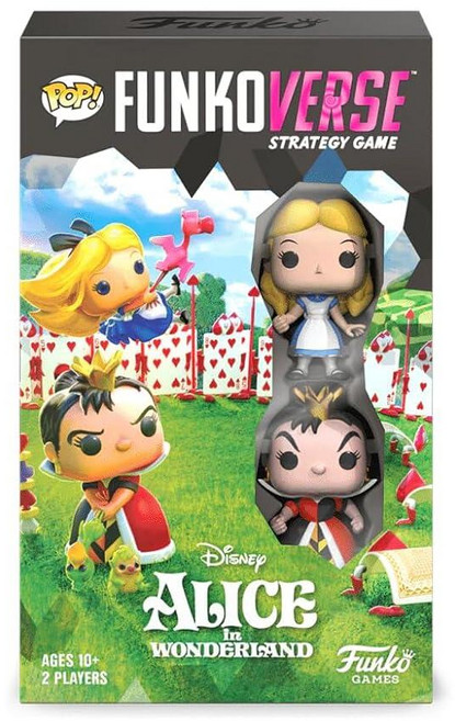 Funko Games Funkoverse: 이상한 나라의 앨리스 100 2팩 (스타일은 다를 수 있음) 251312 8678072005, Funko Games Funkoverse: 이상한 나라