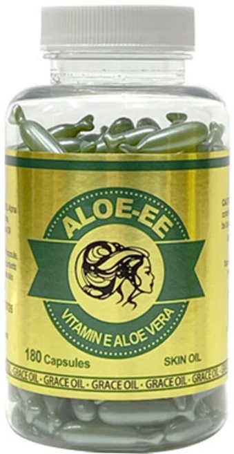그레이스 비타민E오일 180캡슐, 1개, 140g - 쿠팡