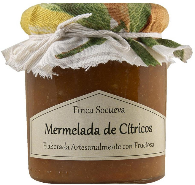스페인 핀카 소쿠에바 시트러스 마말레이드 Finca Socueva Citrus marmalade, 4개, 250g
