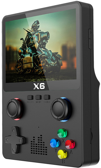 프리라이프 - 무선 레트로 오락실 게임기 추억의게임 10000게임/32G 메모리 카드/TV연결 지원, 블랙, X6