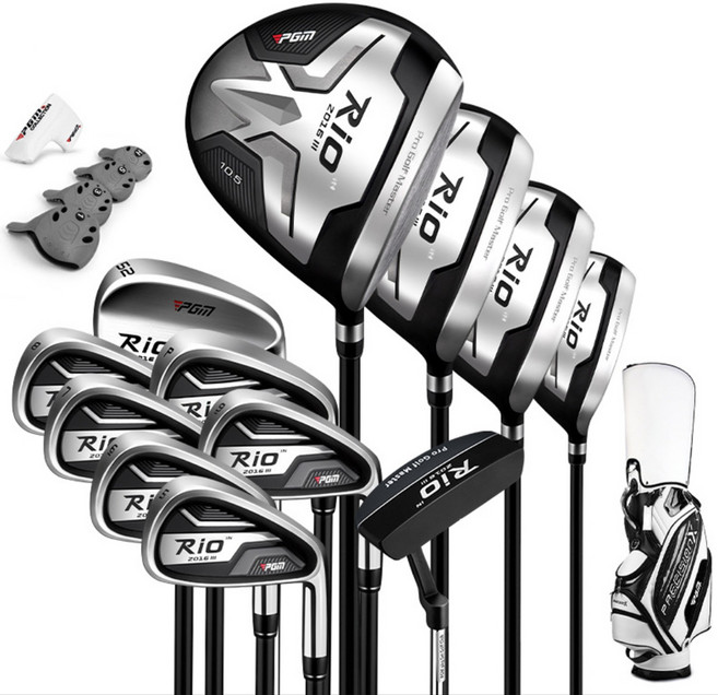MTG040남성용 골프채 골프클럽 풀세트 카본 캐디백포함 PGM, 옵션04)MTG040카본남성12P+캐디백