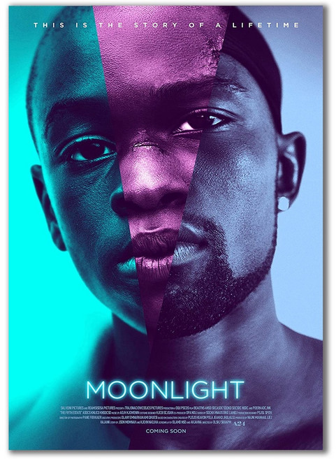 老番顛 月光下的藍色男孩 Moonlight 電影海報