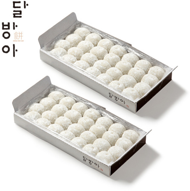달방아 찹쌀떡+찹쌀떡, 1.12kg, 2박스