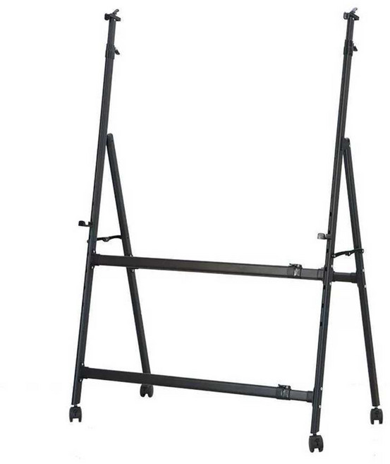 cade konty화이트보드 거치대 이동식 접이식 칠판 고정 거치대 접이식 선반cade konty, 2. 검정 고정형 소형