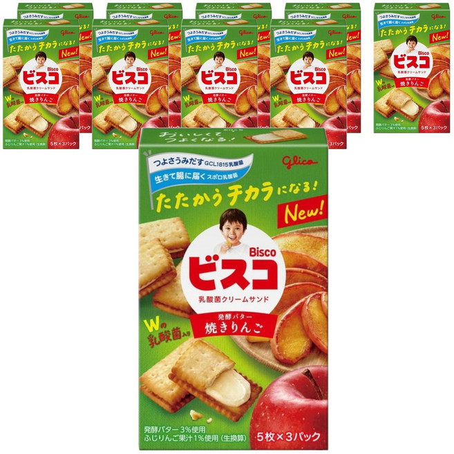 글리코 비스코 발효 버터 구운 사과 15개입, 10개