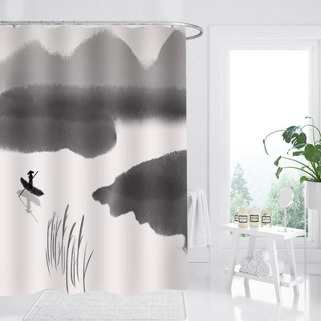 바란스커튼-산수화-중형/대형 / 국내 당일발송-신데렐라 데코