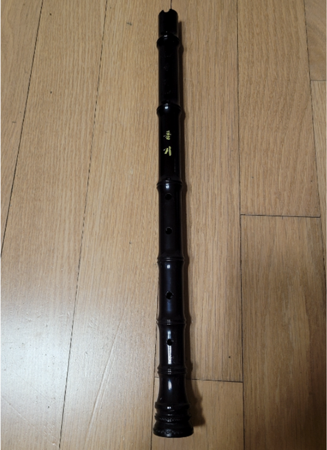 돌기 플라스틱 단소, 흑갈색, 1개