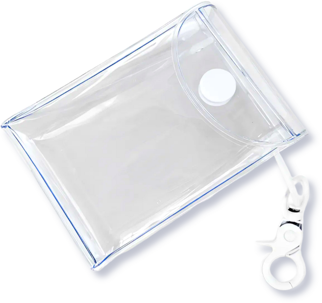 레아채 피규어 투명 파우치 키링