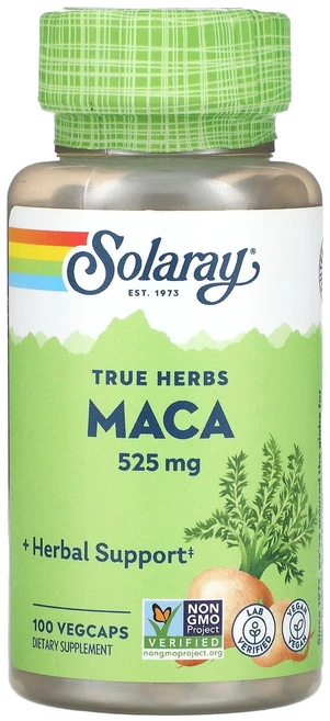 Solaray True Herbs 마카 525mg 베지 캡슐 100정, SolarayTrueHerbs마카525mg베지캡슐100, 1개 - 쿠팡
