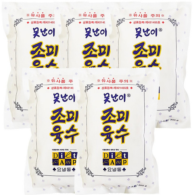 [다이어트캠프] 못난이 조미육수 300g (5개입), 5개