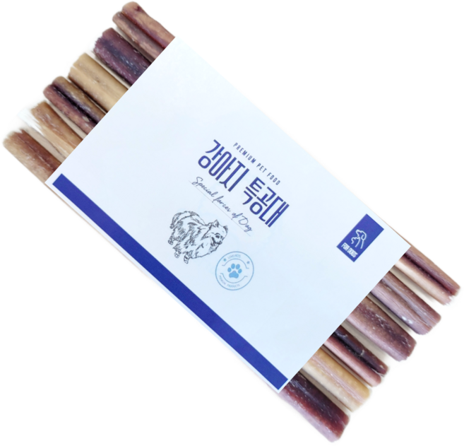 강아지특공대 강아지 수제간식 한우스틱 이갈이 간식, 한우_10cm, 45g, 1개