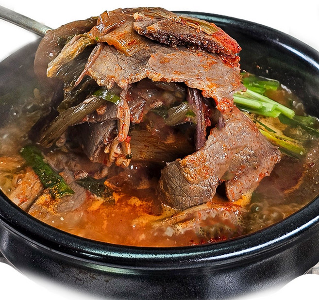 우리한끼 수제양념 다대기 얼려넣은 육개장, 5개, 500g