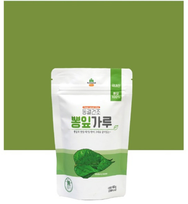 동결건조 뽕잎가루 60g 산마을, 1개
