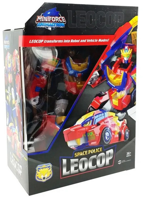 迷你特工隊 宇宙警察 狂獅特警 SM73069 機器人玩具, 1個