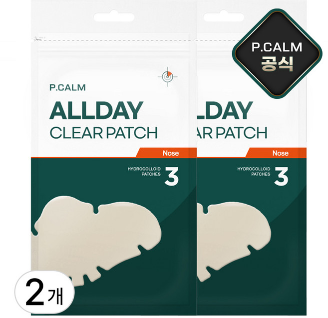피캄 올데이 클리어 코패치, 2개, 3개입