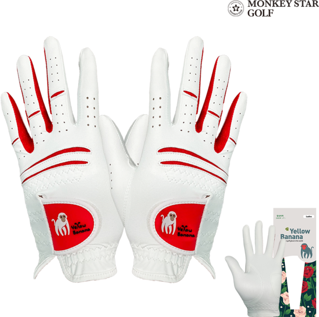 옐로우바나나 여성용합피 골프장갑 연습용골프장갑, 1개