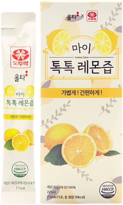 도투락 마이 톡톡 레몬즙, 225ml, 1개
