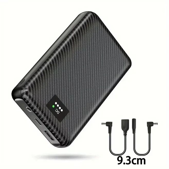 40000mAh 배터리 휴대용 난방용 모바일 전원 공급 장치 조끼 자켓 장갑 전기 장비 DC 은행, 03 30000mAh, 01 30001mAh~50000mAh