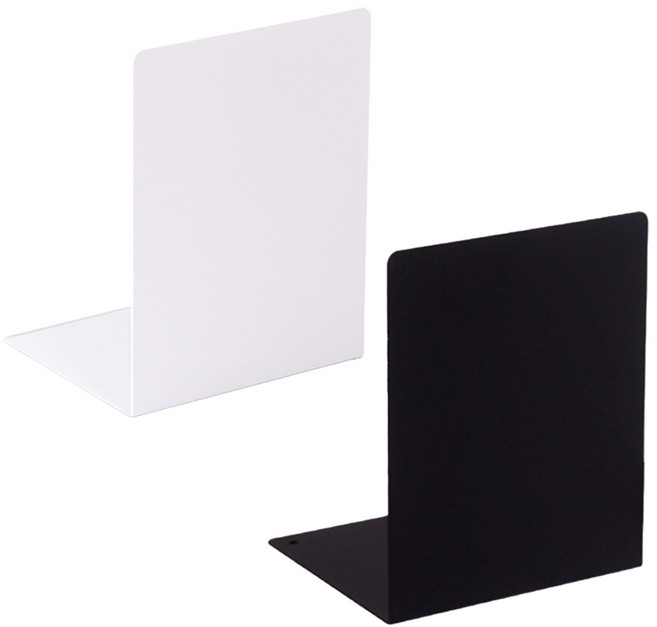 아카데미 북엔드 L형 중, 화이트 MB-141