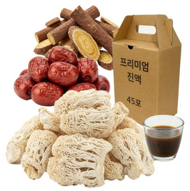 노루궁뎅이버섯 진액 엑기스 90포 프리미엄 선물세트