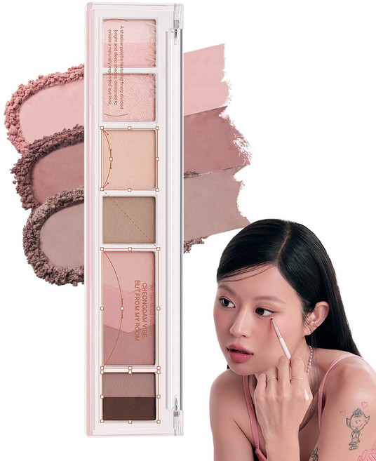 [NEW] 페리페라 올테이크 무드 팔레트 (AD), 11 방구석청담샵미지근아티스트, 1개