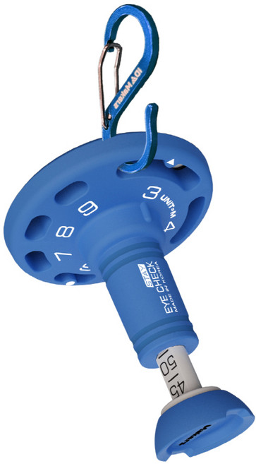 아이체크 스테이 거리측정 골프티 1초티업 꽂지않고 사계절 바로티샷, 1개, 블루