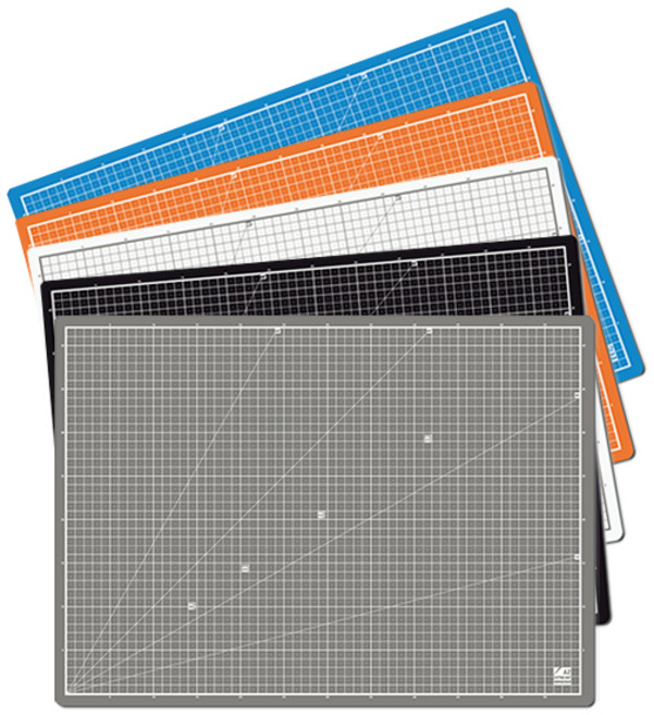 윈스타 칼라 커팅매트 A2 데스크 매트 셀프힐링 컷팅, 그레이