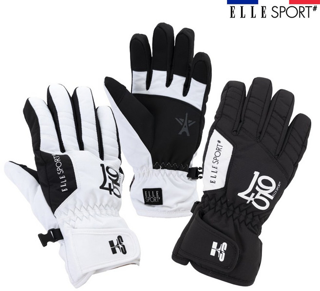 [엘르스포츠] 겨울 스키 보드 장갑 1945 방한용품 눈썰매 어린이 주니어 EJ2304, 주니어_EJ2304_화이트_L, 1개