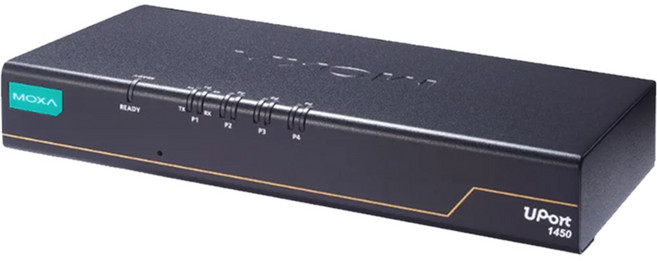 MOXA UPort 1410-G2 4埠RS-232 USB轉串列轉換器 工業級USB轉接 多系統支援 傳輸穩定, 1個