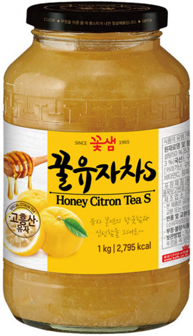 꽃샘 꿀유자차s 1kgx1병, 1kg, 1개입, 1개