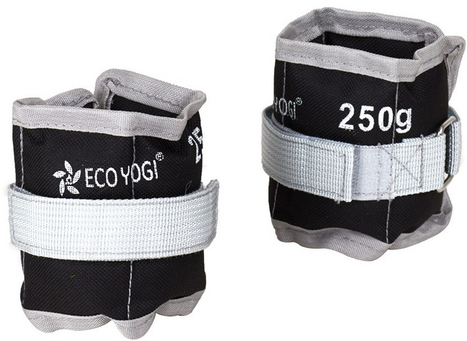 에코요기 모래주머니0.5kg-6kg 중량밴드, (0.25kg / 2개), 0.5kg세트