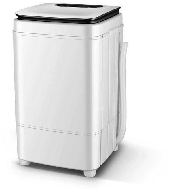 미니세탁기 5kg 수건 아기옷 속옷 행주 빨래 작업복 소형 미니세탁기 화이트, 4.5kg 작은사각통 화이트