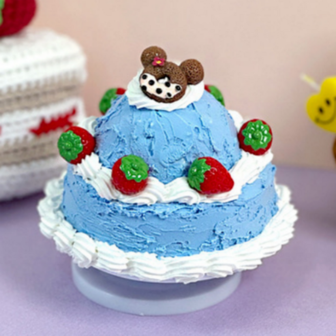 크림 클레이 오르골 생일 케이크 만들기 DIY 키트