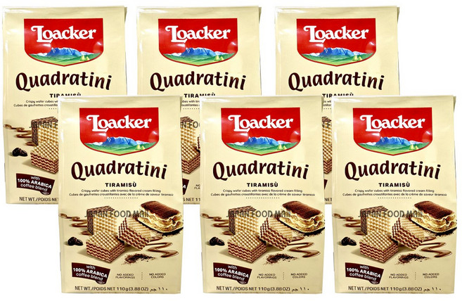 로아커웨하스 티라미스, 110g, 6개