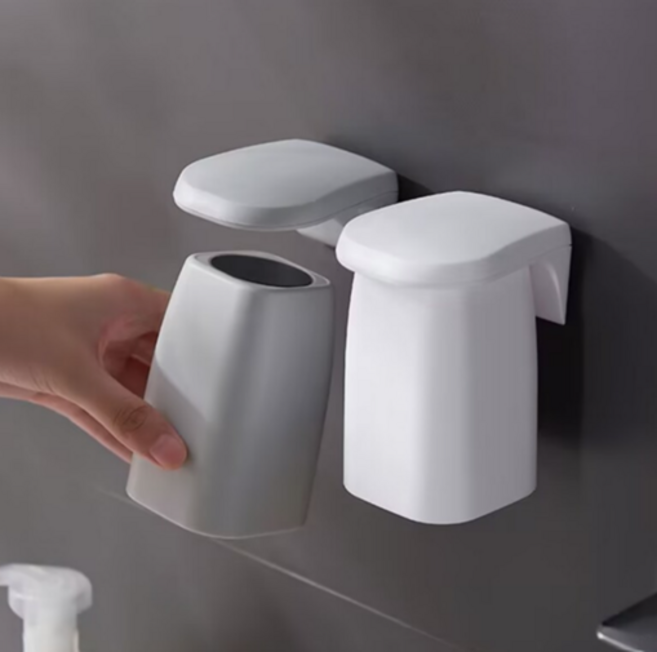 거꾸로 자석 양치컵, 마그넷화이트, 3개